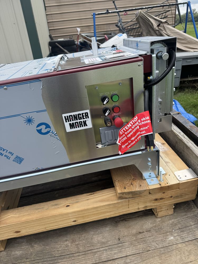 Controls on the White Oak LLC seamless gutter forming equipment